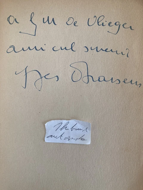 Livre "Blèche" Drieu La Rochelle - Édition Originale 1928 Signée - Bon état