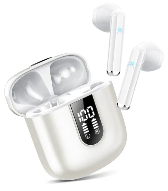 Cuffie Auricolari Bluetooth 5.3 con Stereo HiFi Immersivo, Wireless Mini