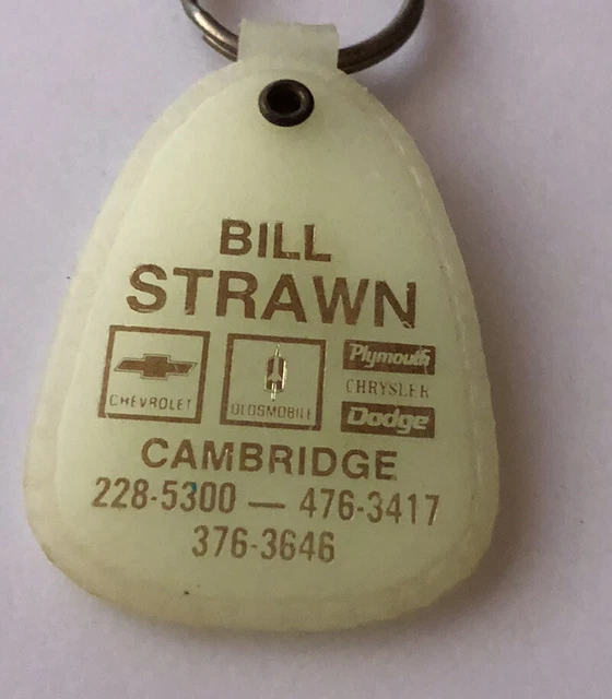 VINTAGE CAMBRIDGE BILL Strawn Chevrolet Olds Auto Car Dealer Dealership