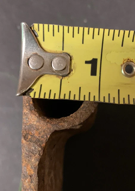 Antique Hand Forged Iron Barn Door Strap Hinge 38" x 2 1/2" 11