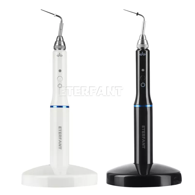 ETERFANT Dental Gutta Percha Obturation System Endo Heated Pen+2xTip White/Black