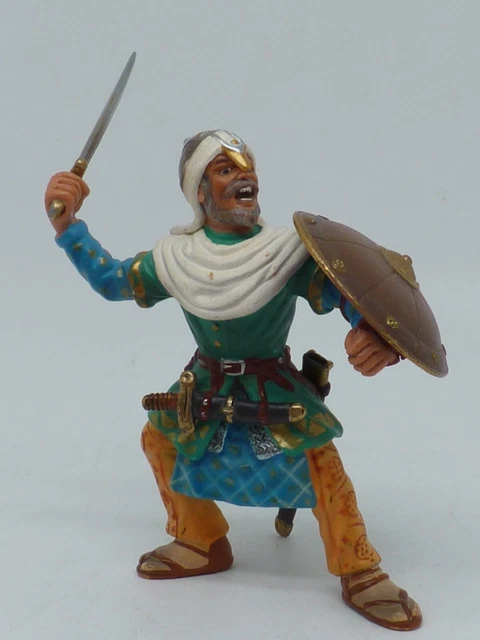 FIGURINE PVC SCHLEICH Chevalier Medieval Guerrier Sarrasin EUR 9,99 - PicClick FR