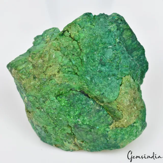 2480 Cts Natural Green Emerald Gemstone Big Raw Rough Crystal Uncut Gemstone 3
