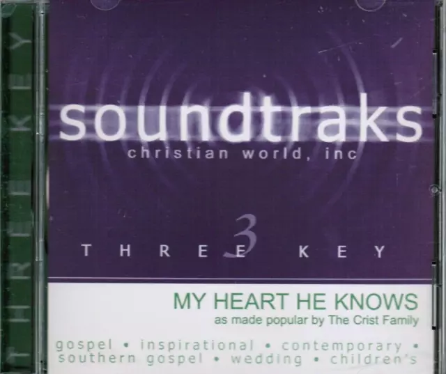 My Heart He Knows - Crist Family - Christian Accompaniment Track CD