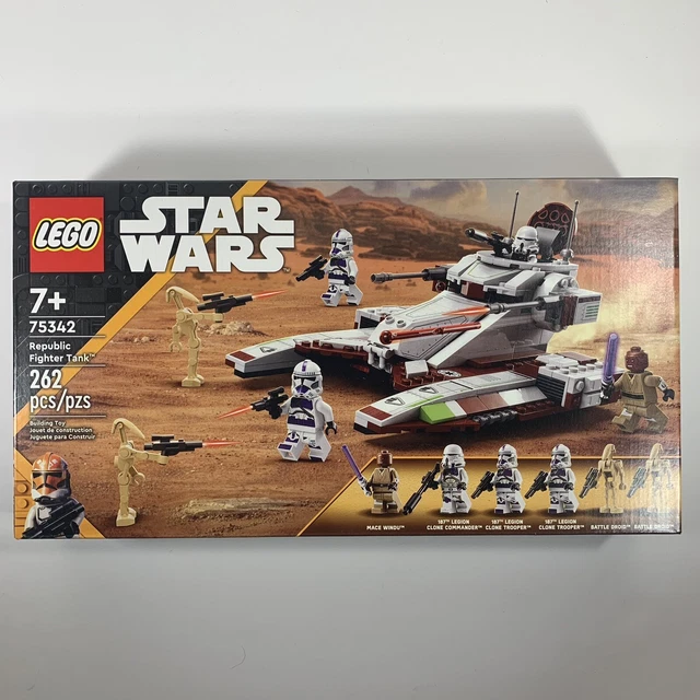 LEGO STAR WARS Republic Fighter Tank Mace Windu 187th Clone Troopers