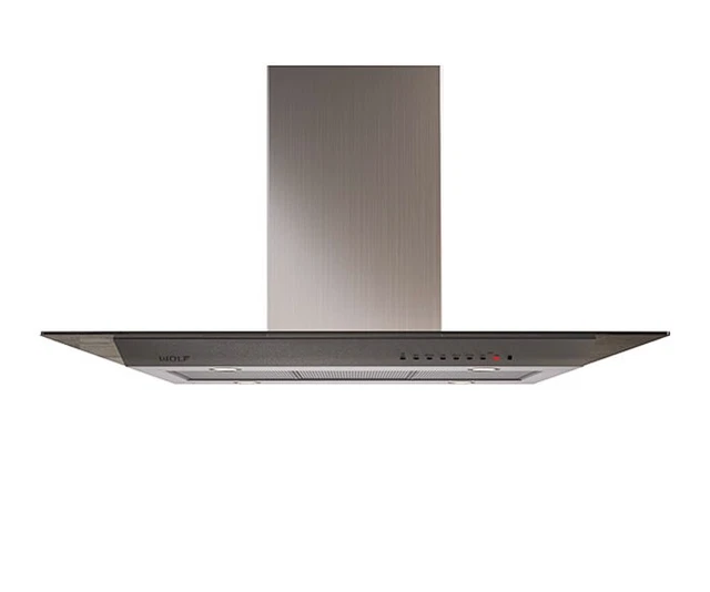 Wolf 45" Stainless Steel Island Chimney Range Hood - VI45G Wolf 45" Stainless Steel Island Chimney Range Hood - VI45G