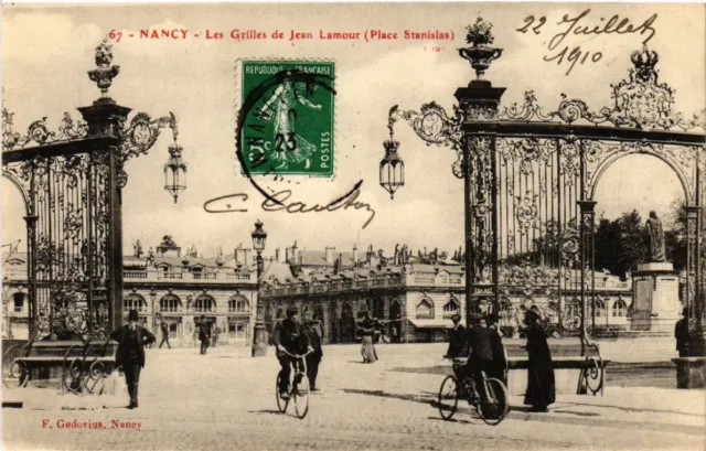 CPA NANCY - Les Grilles de Jean Lamour - Place Stanislas (484024)