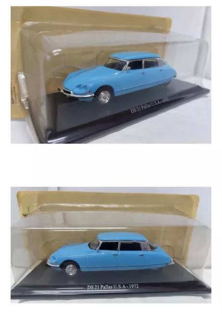 Citroën DS 21 Pallas USA 1972 1/43 Universal Hobbies Neu Schachtel Weich