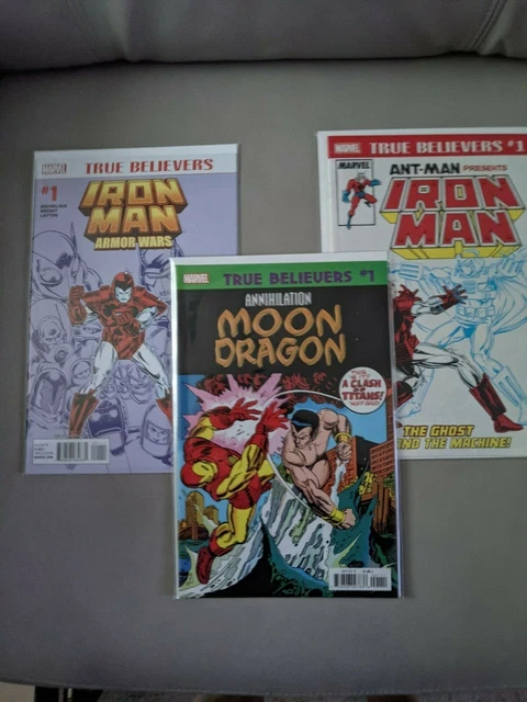 ANTMAN! Iron Man, Armor Wars, Ant Man, Iron man, SubMariner, TRUE BELIEVERS