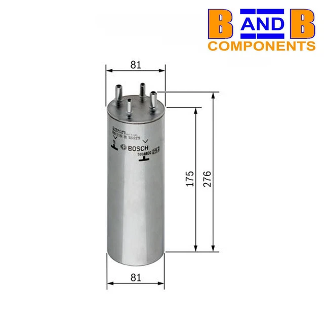 FUEL FILTER VW T5 Transporter Camper Van 1.9Tdi 2.0Tdi 2.5Tdi 7H0127401