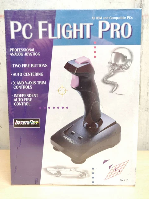 Joystick Flight Pro Interact Pc Ibm Nuovo