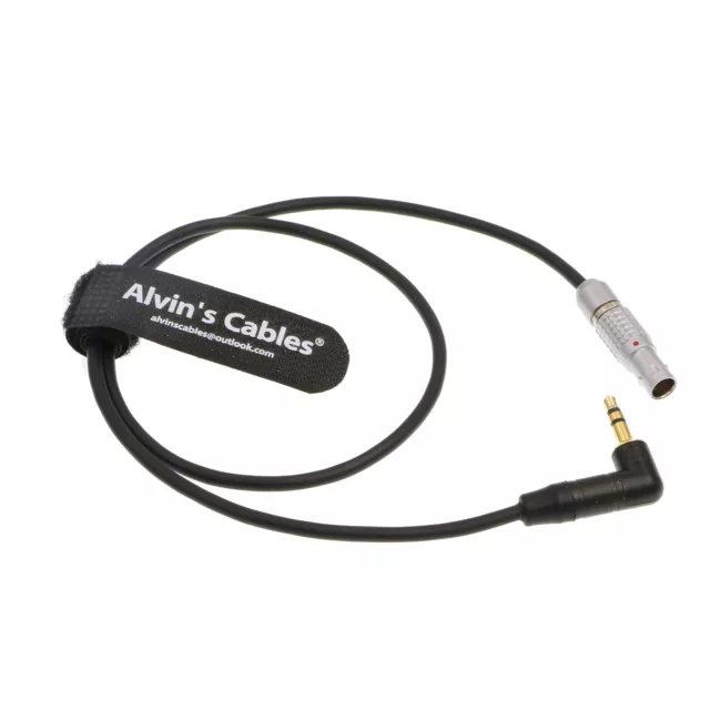 Audio Cable for ARRI Mini LF Camera 6 Pin Male to 3.5mm TRS Right Angle 50CM 2