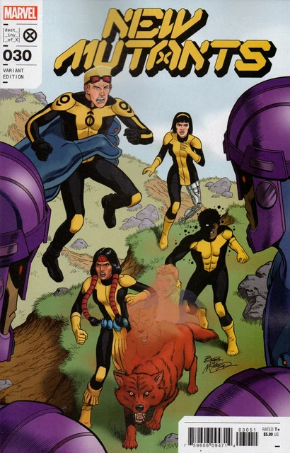 New Mutants #30 Mcleod Variant (Marvel 2022 1St Print) Comic