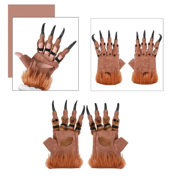 NOVELTY DRAGON CLAW Costume Women Men Unisex Cosplay Party Gloves