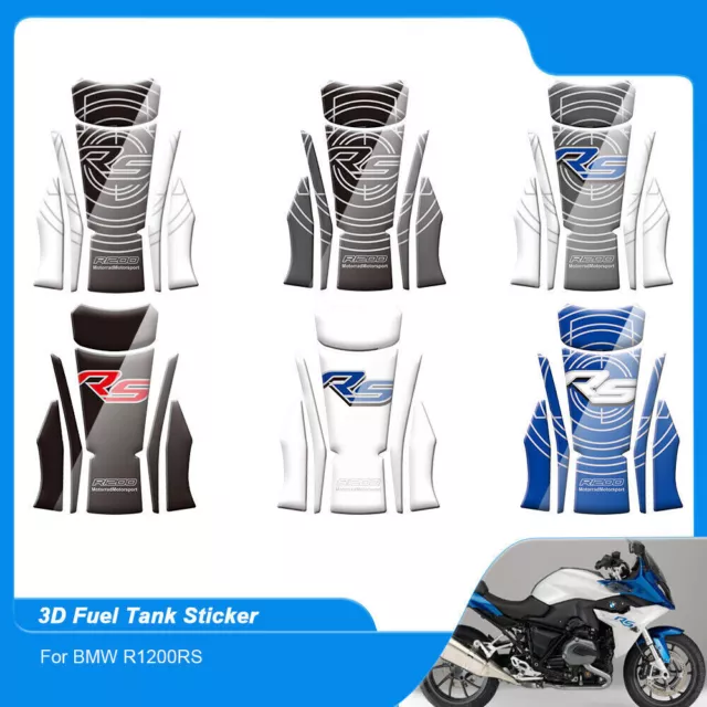 ForBMW R1200RS 2015-2017 3D Gel Gas Fuel Tank Pad Protector Decal Sticker