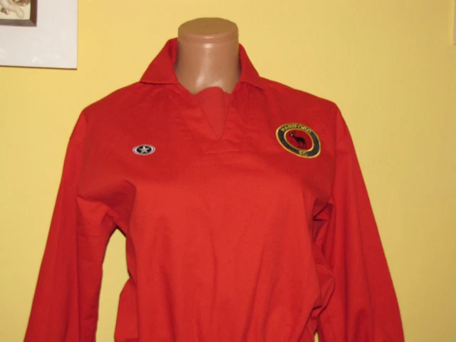 Hartford FC Prostar Rosso Felpa con Cappuccio Misura Bambini 140 CM