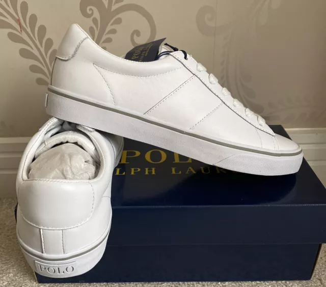 POLO HOMME RALPH Lauren Cuir Sayer Sk Neuf Dans Sa Bo te