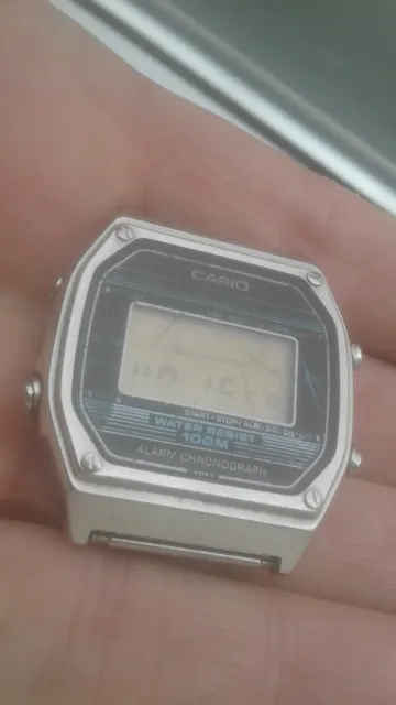 Casio w-350 MARLIN Module 152 Digital Watch MONTRE UHR MADE IN JAPAN B VINTAGE 3