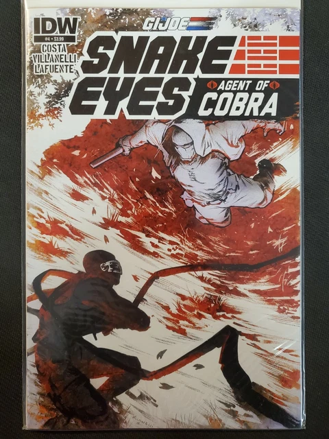G.I. Joe Snake Eyes Agent of Cobra #4 IDW VF/NM Comics Book