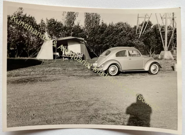 orig. Foto Auto Automobil Oldtimer Fotografie VW Käfer