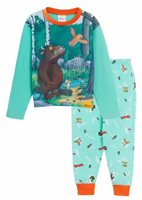 The Gruffalo Pigiami Ragazzi Ragazze Bambini Lunghezza Intera Personaggio Set Costumi da Notte