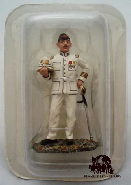 Figurine Légion étrangère En Plomb - Capitaine Du 2e RE (1900-1914) - Échelle 1/32