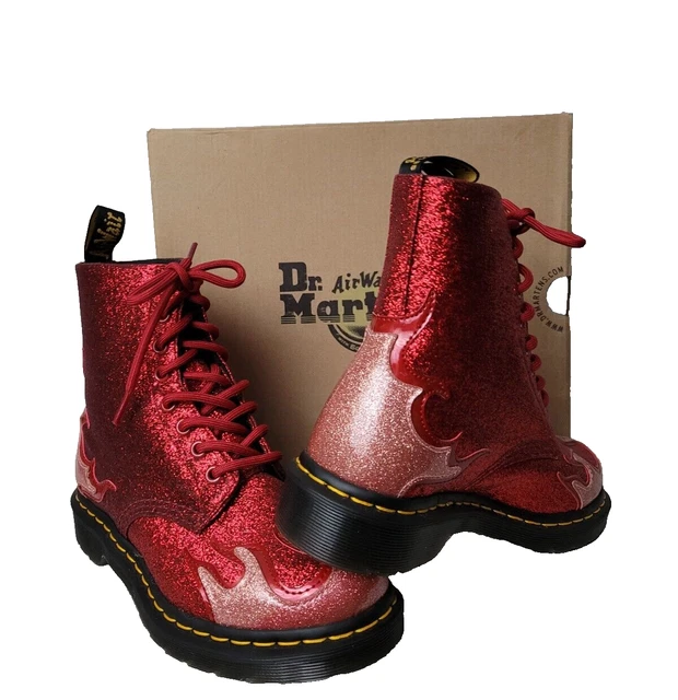 doc martens pascal flame