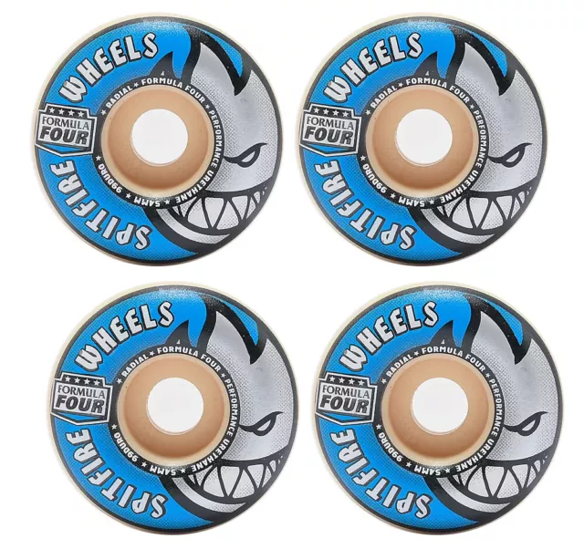 Spitfire Skateboard Wheels 53mm F4 99A Radial Formula Four