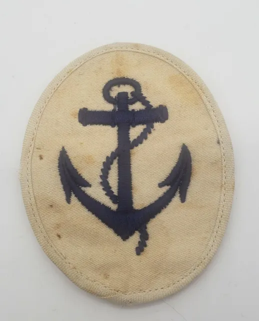 WW2 German Kreigsmarine Career Sleeve Patch Original