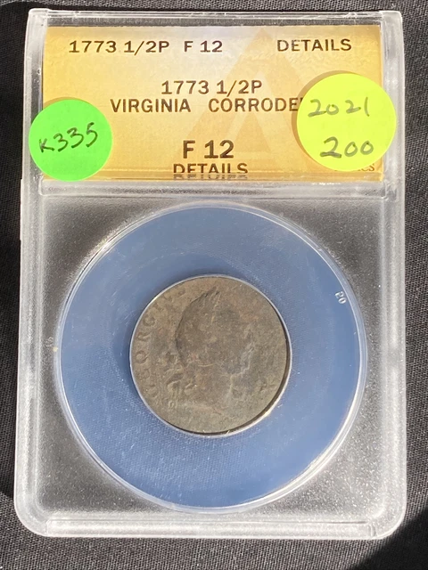 1773 Half Cent K335
