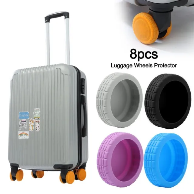 Silicone Luggage Wheels Protector  Luggage Accessories