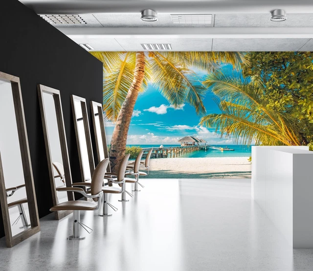 Papier Peint Mural Adhésif 3D - Graffiti Coloré R1425 - Autocollant Commerce/déco