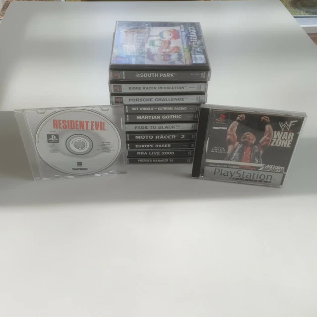 12x Playstation 1 Spiele ps1 Spielesammlung
