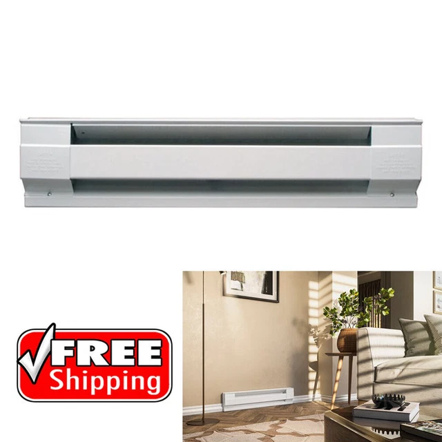 85 Square Feet 1710 BTU Convection Electric Baseboard Heater 30 Inches Length