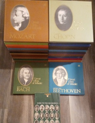 Time Life 1979 - Great Men of Music Record Set 30/30 4 Records per Artist (LN)