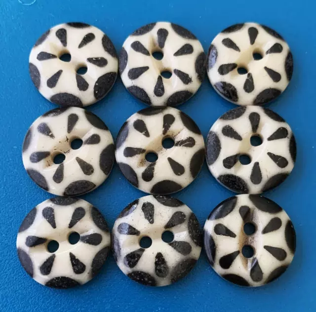 Vintage China Stencil Buttons