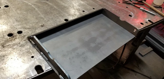 NEW HOLLAND L250, L255, LS120, LS125  Weld on Attachment mounting plate