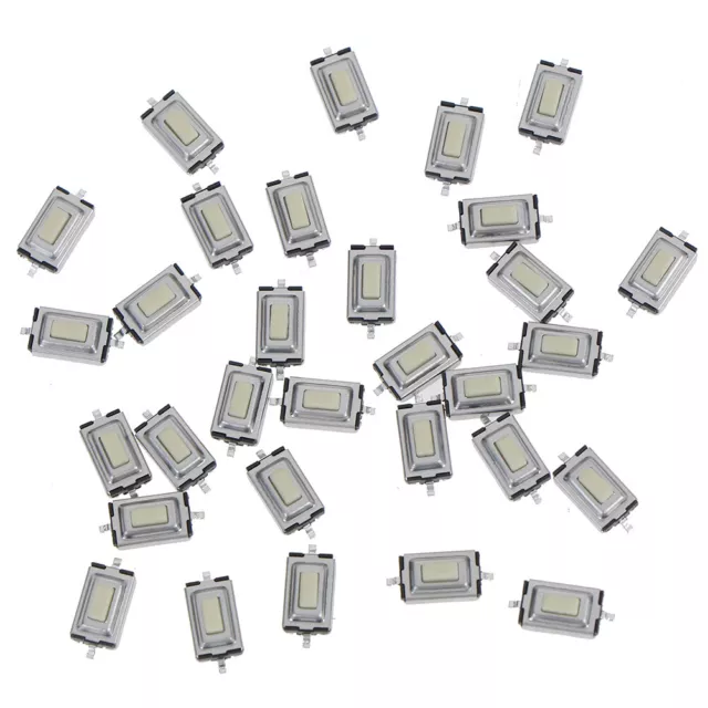 30 Stücke 3*6*2,5mm Taktiler Druckschalter Taktschalter Mikroschalter 2Pin IOBLN