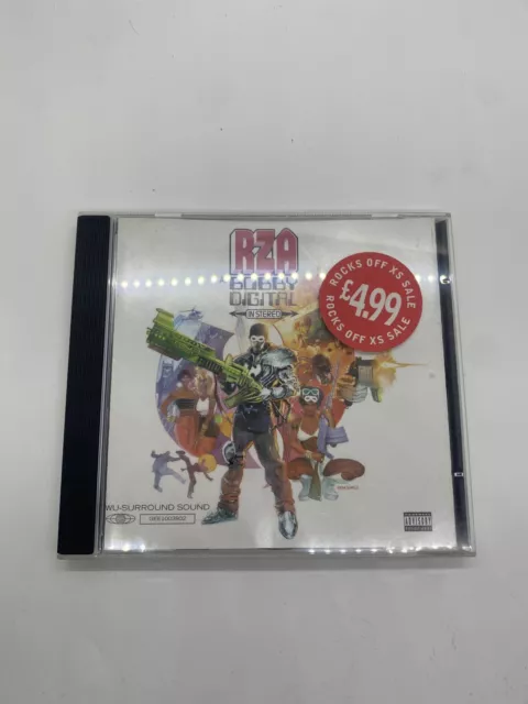 RZA Bobby Digital On Stereo CD Album Wu Tang 4 Bonus Tracks Method Man Ghostface