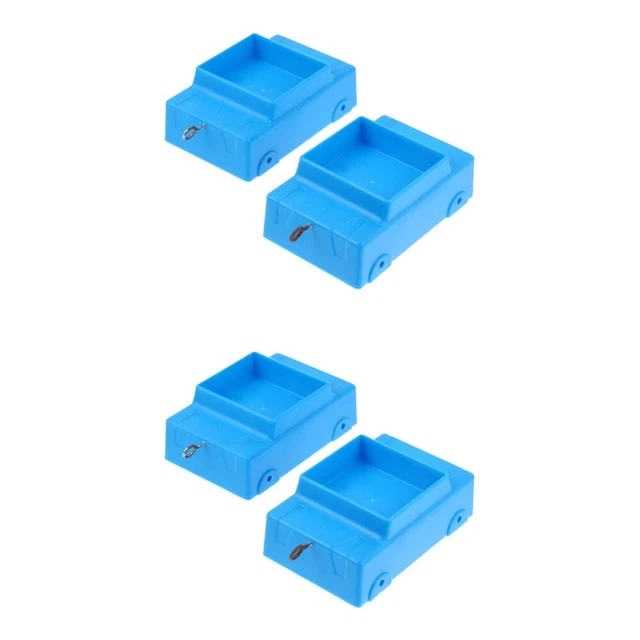 4 Pcs Strumento Educativo Carrello Rampa Meccanica Attrezzi Per Auto Attrezzo