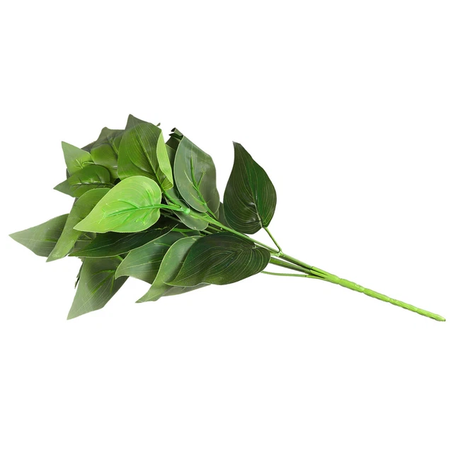 UILYNIU 80 Pièces Feuilles Fausse, Feuille Artificielle de Rose, Feuilles Artificielle, Fausse Feuille pour Mariage Fête Décorations, Décoration de