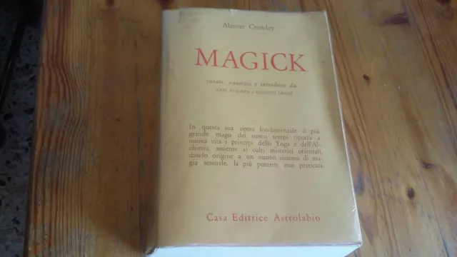 Crowley Alister: MAGICK. 1976, 8gn23