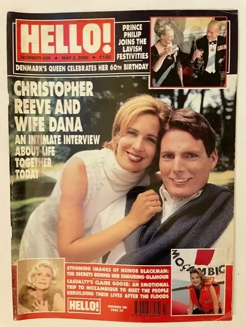 Hello! Magazine #609-2 May 2000 - Prince Phillip - Christopher Reeve