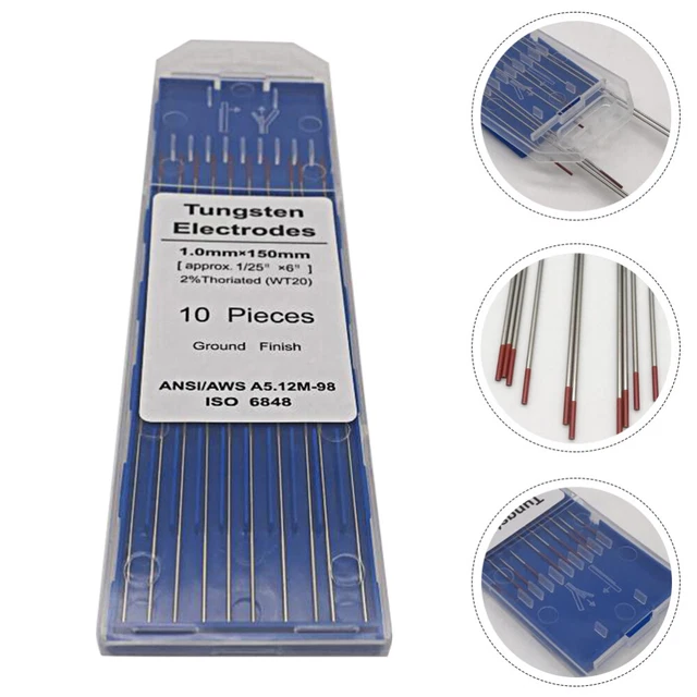 Elettrodi Tungsteno Thoriated TIG ago per saldatura pali elettrici