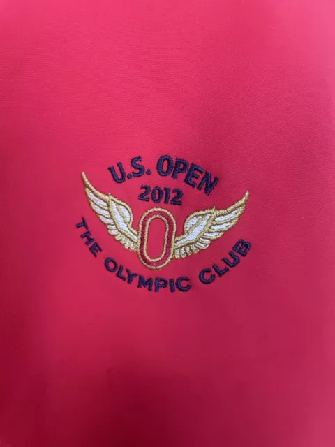 RALPH LAUREN POLO Golf Vest Medium Zip Up U.S. Open Olympic Club $34.99 ...