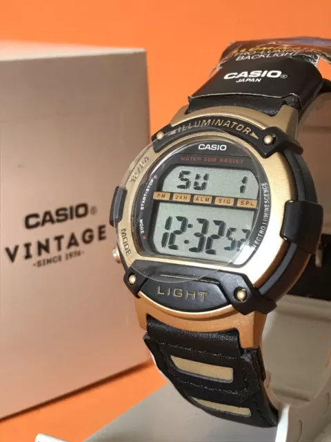 N.O.S CASIO W 92H ILLUMINATOR Mod 1817 Vintage 90 s W 92 Illuminator Gold EUR 59 00 PicClick ES