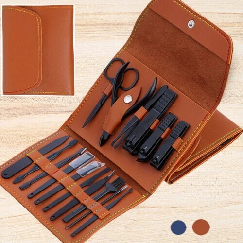Kit de manucure haute qualite 16 pieces