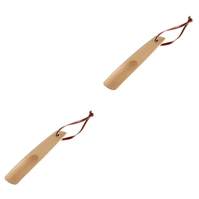 2 pz scarpe corno di faggio helper stick corte stile giapponese leggere