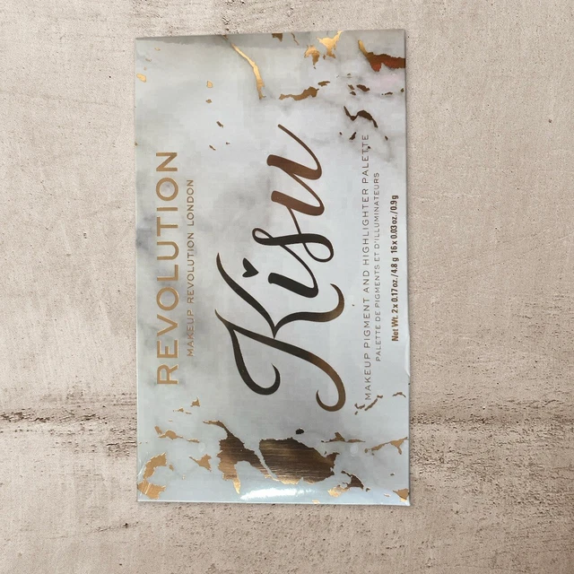 REVOLUTION Makeup X Kisu Pigment or Eyeshadow Palette Pack of 2 - Ideal 2ndGift