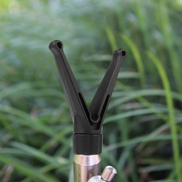Bydezcon Supporto per canna da pesca portatile, per canne da pesca, inseritore per asta da cintura, staffa di montaggio per tubo